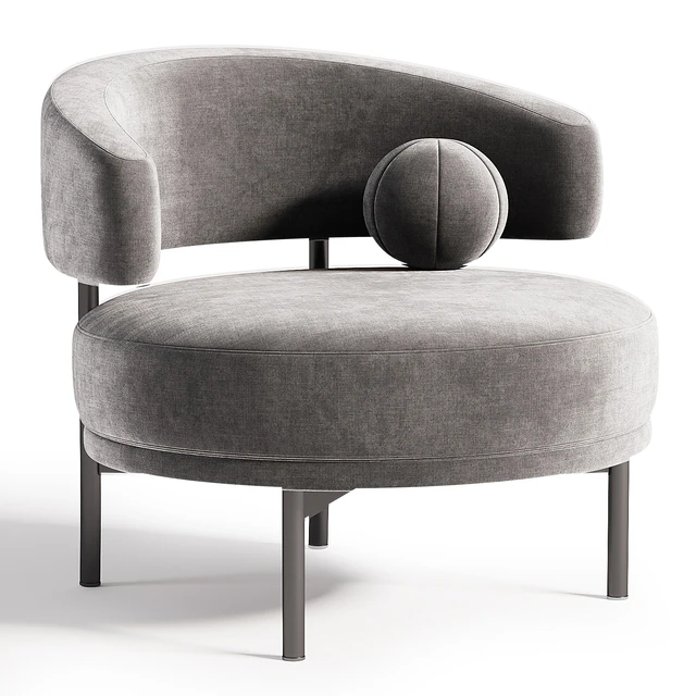 Bonaldo Neuilly Lounge Armchair — Скачать