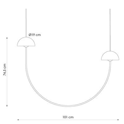 CHAMPIGNON Pendant lamp by luxcambra — Ver 2