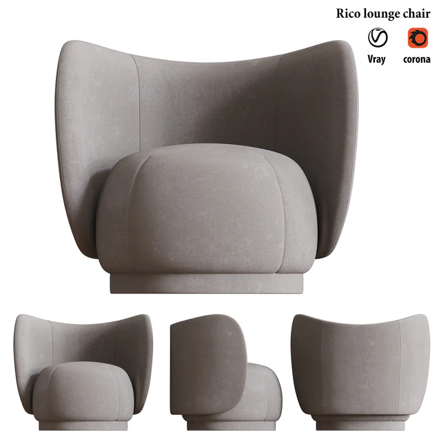 Rico lounge chair — Скачать