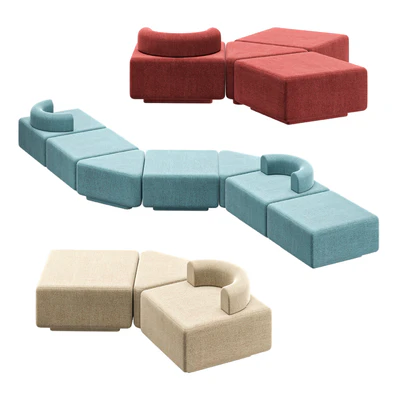 Modular Pouf Plump — Ver 4