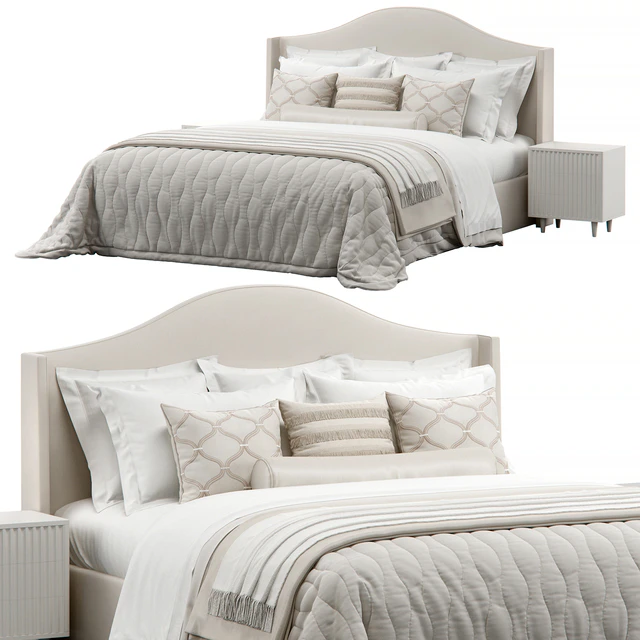 Hampton Headboard Bed — Descargar