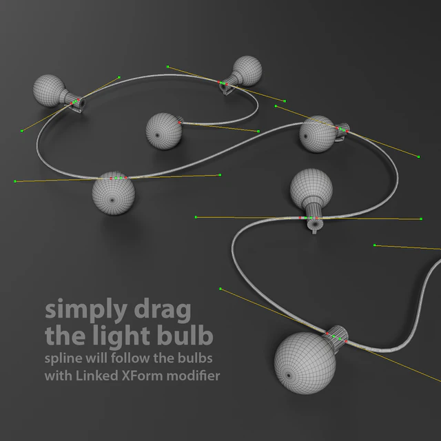 Editable Garland Lights Set 1 — Скачать