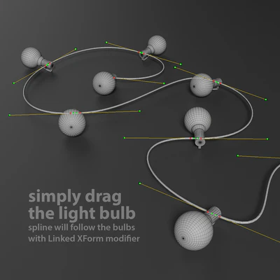 Editable Garland Lights Set 1 — Вид 3