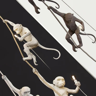The Monkey Lamp  Ceiling Version by Seletti — Вид 3