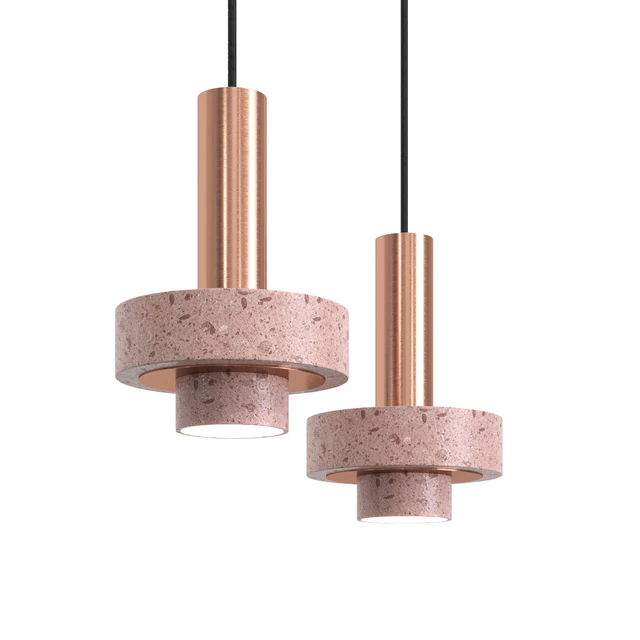Cantera Rosa and Copper Ambra Lighting Collection — Descargar