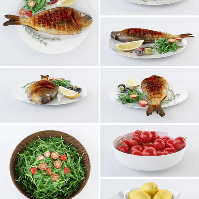 Fish fried, Dorada — Ver 3