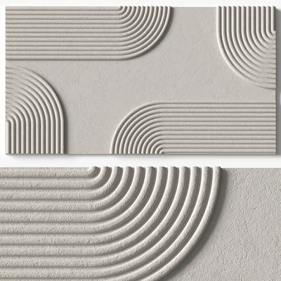 Relief artwork 32 - 3d art wall decor - Panels — Ver 1
