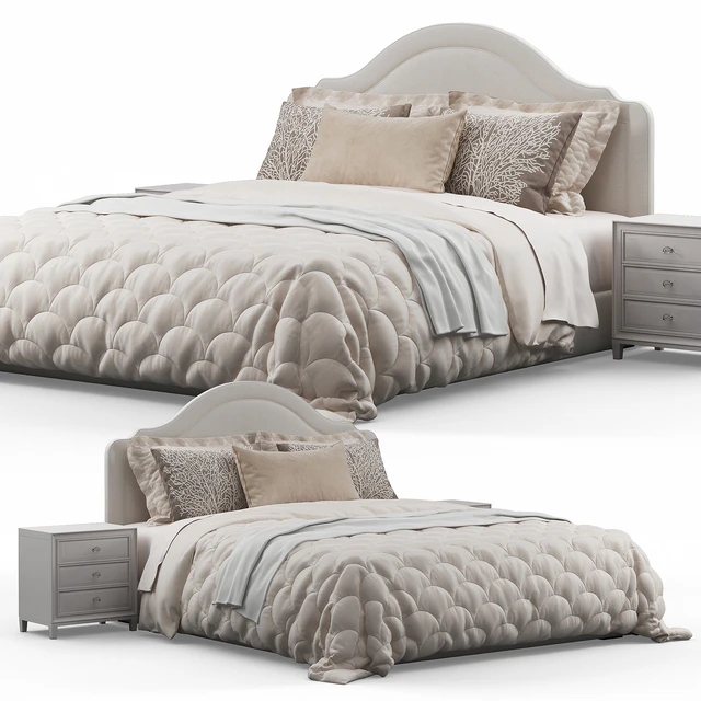 Rabin Qween Headboard Bed — Descargar