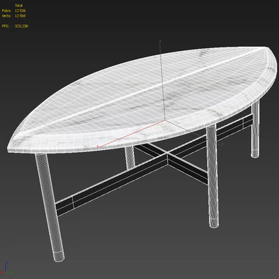 Set coffee table 003. BOOK ONE & TWO. Meridiani JUDD — Вид 5