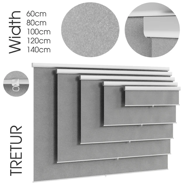 TRETUR. Ikea block-out roller blind — Скачать