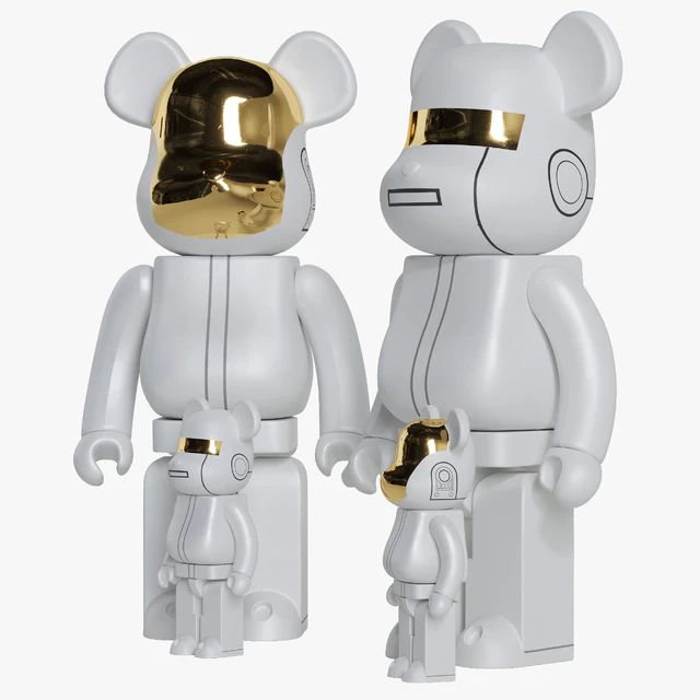 Bearbrick / Daft Punk White Suit — Descargar