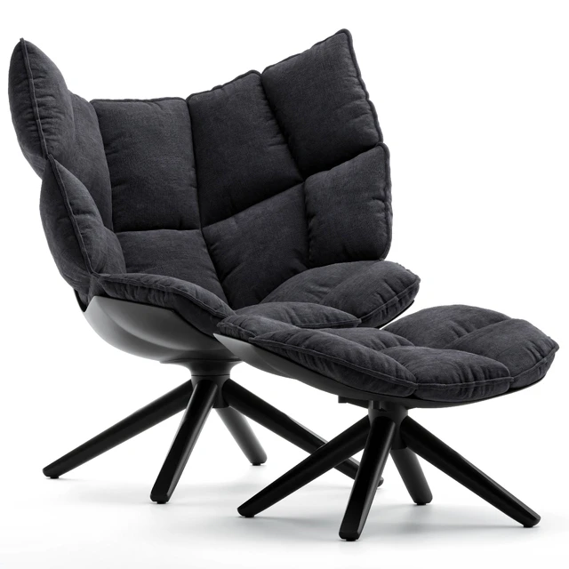 Armchair B&B Italia Husk (H1G H2G H3G HP4) — Скачать