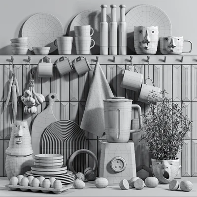 Decorative kitchen set 04 — Вид 5