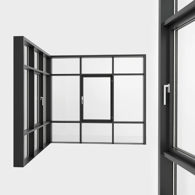 Панорамное остекление. Витраж. 99 — Скачать