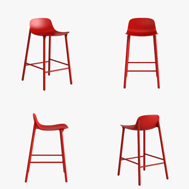 Kristalia sharky stool wood — Descargar