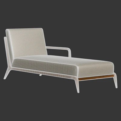Zara Home - The chaise longue oak and linen — Ver 6