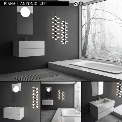 Bathroom furniture set Piana — Ver 1