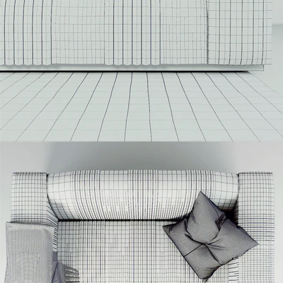 Sofa Rugiano the Cadillac and carpet Rugiano Platinum — Ver 3