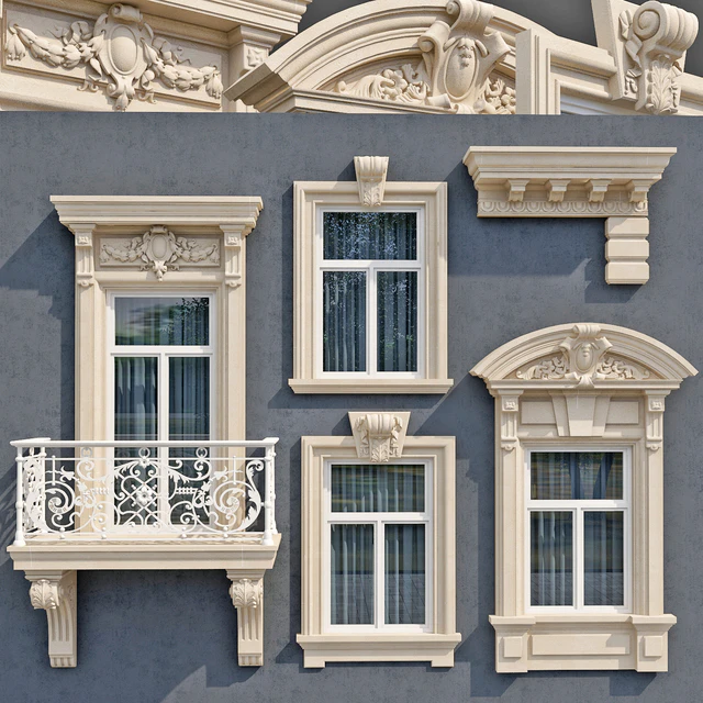 Windows in the style of modern classic 6 — Descargar