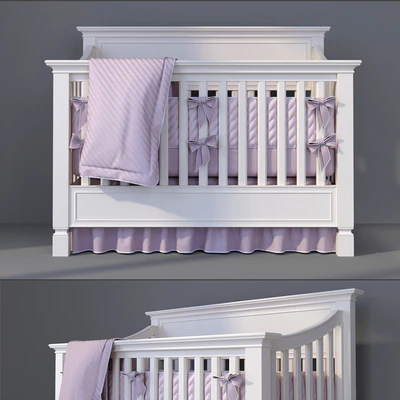 Baby cot Pottery Barn Larkin — Ver 1