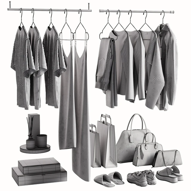 Set of clothes for the wardrobe — Descargar