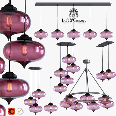 HANGING LAMP MINARET PENDANT — Ver 1
