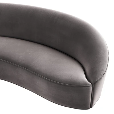 005 Serpentine sofa with arm by Vladimir Kagan — Ver 7