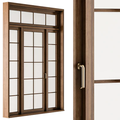 Classic Wooden - Windows Set 25 — Ver 6