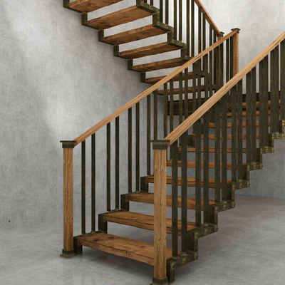 Stairs in the industrial style — Descargar