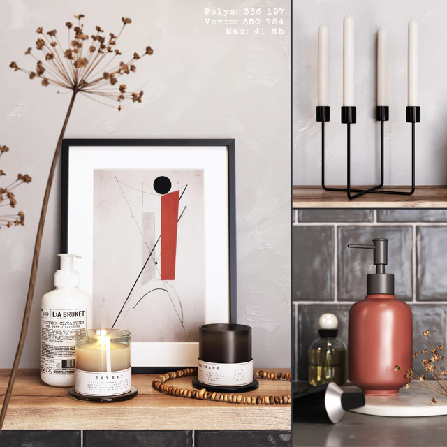 H&M Decorative bathroom set — Скачать