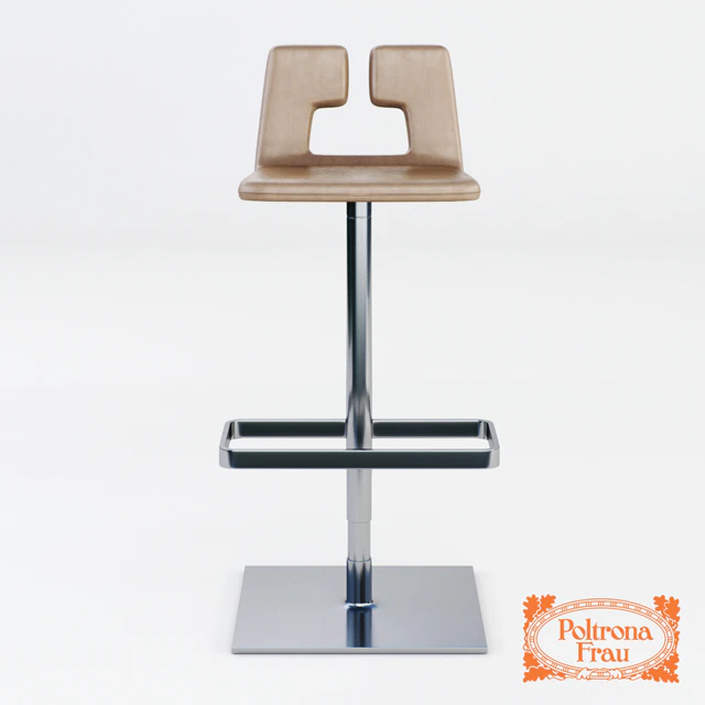 Poltrona Frau Alo Bar Stool — Скачать