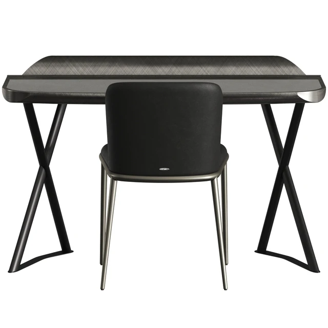 Cattelan Italia Cocoon Leather Desk and Magda Ml Chair — Скачать