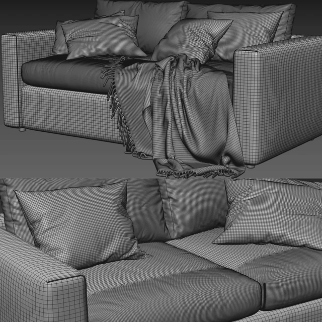 Ikea Vimle Sofa 2 Seats — Скачать