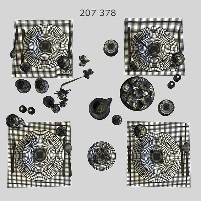 Tableware VINTAGE — Descargar