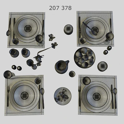 Tableware VINTAGE — Ver 3