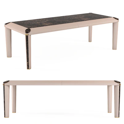 Turri-ECLIPSE-Rectangular Table 2 — Вид 1