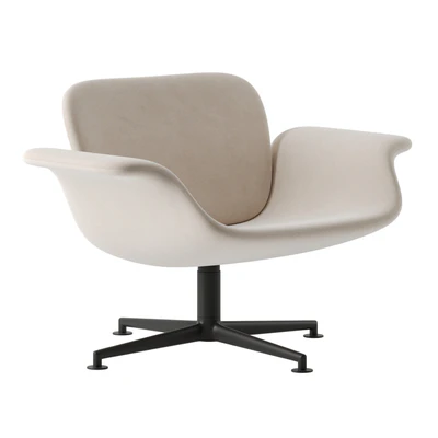 KN01 Swivel Lounge Chair by Knoll — View 1