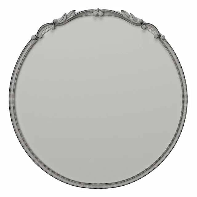 Westwing Collection Espejo de pared redondo barroco Francesca — Скачать