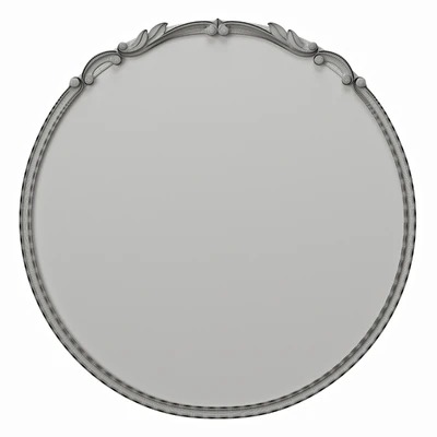Westwing Collection Espejo de pared redondo barroco Francesca — Вид 3