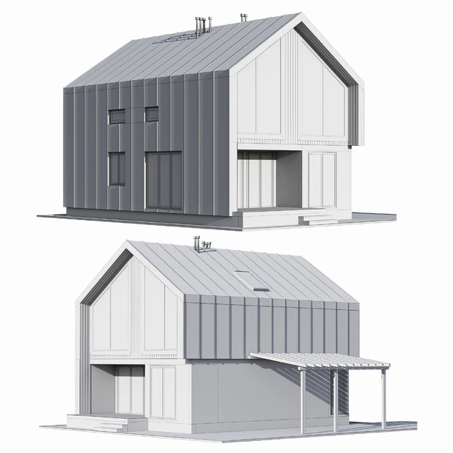 Barnhouse with carport — Descargar