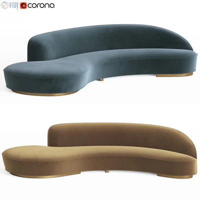 Vladimir Kagan Serpentine Sofa — Descargar