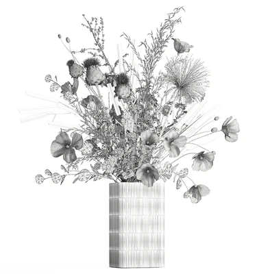Flower bouquet. Set 431. — Ver 7