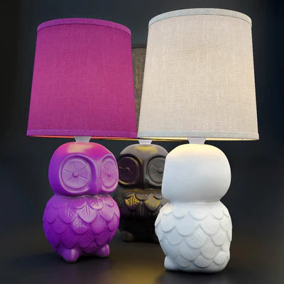 Table Lamp Owl MARKSLOJD Helge — Ver 1