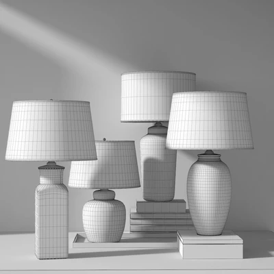 Pottery barn LANGLEY CERAMIC LAMP — Ver 3