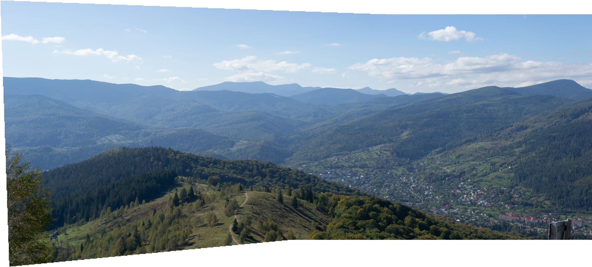 carpathian mountains in summer panoramas 002 — Скачать