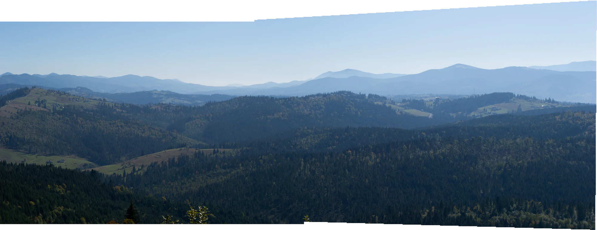 carpathian mountains in summer panoramas 003 — Скачать