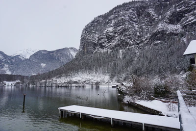 mountain lake medieval town 018 — Скачать