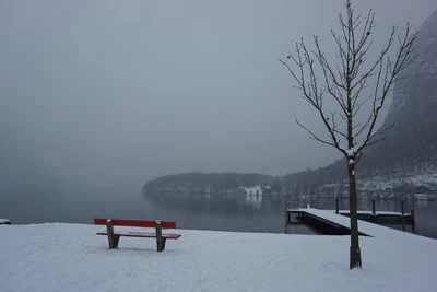 mountain lake medieval town 047 — Descargar