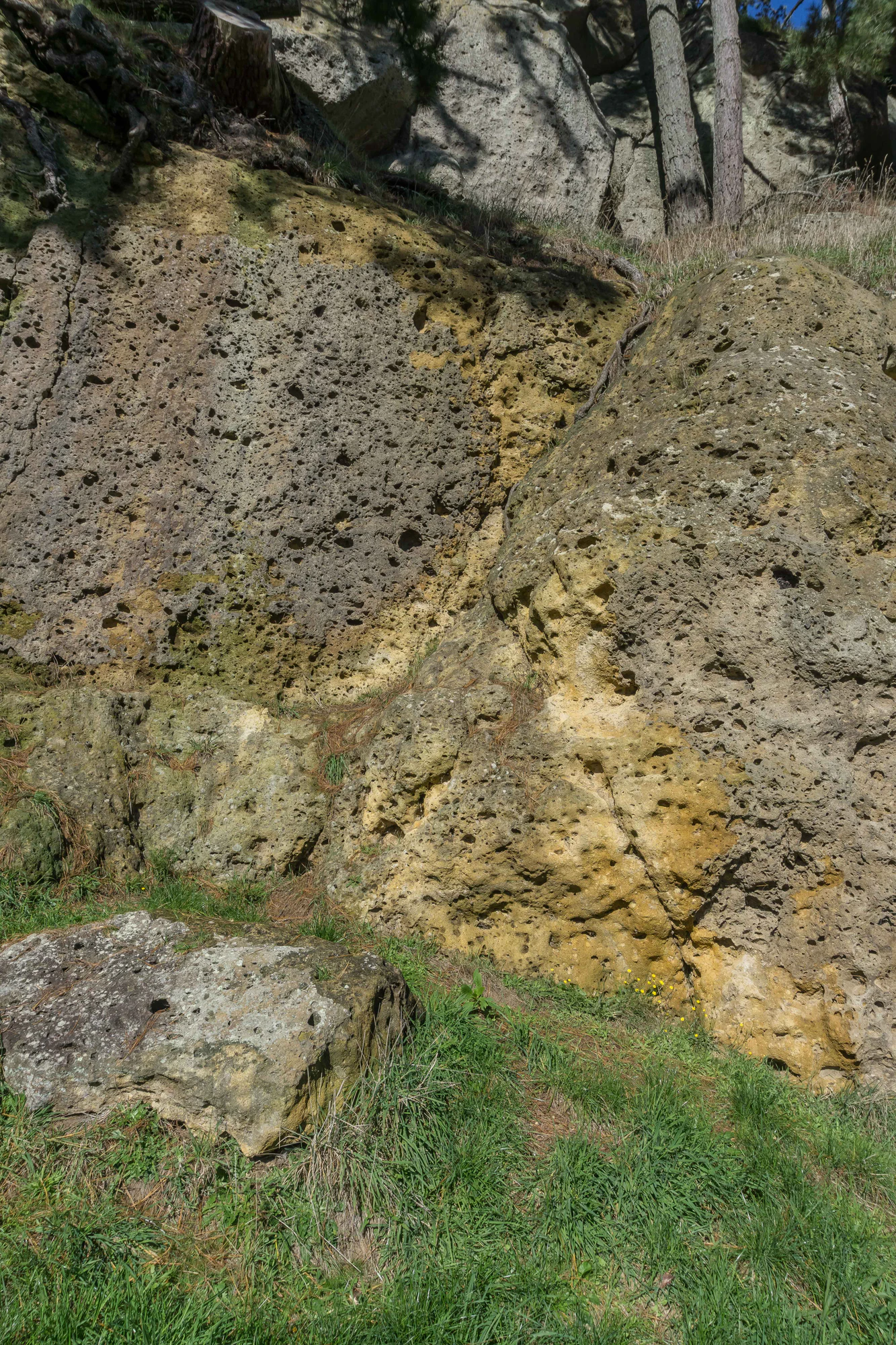 porous limestone cliffs 014 — Скачать
