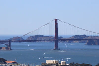 san francisco golden gate bridge panorama 002 — Descargar